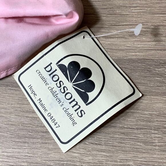 Vintage toddler girl flower print hat - Picture 3 of 9